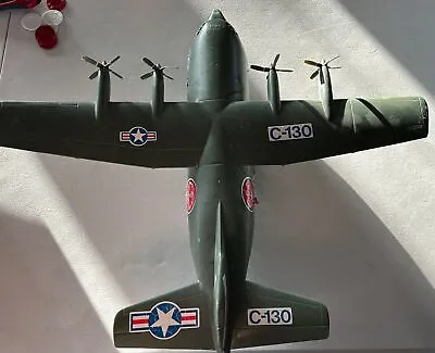 Vintage Tim Mee Toy Hercules C-130 Plastic Toy Airplane • $129.99