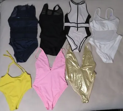 Lot Of 7 Womens's 1 Piece Swimsuits  • $50