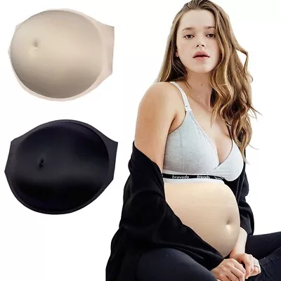 Baby False Belly Pregnancy Tummy Bump Actor Props Pregnant Sponge Artificial Mat • £30.08