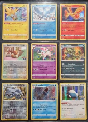 $9.99 • Buy Pokemon TCG Pokemon Go - 9 Card Lot