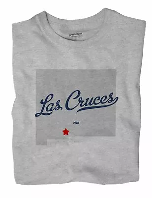 Las Cruces New Mexico NM NMex T-Shirt MAP • $19.50