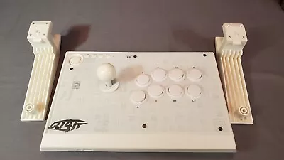 Qanba Q1-BL Arcade Joystick Pearl Xbox 360 PC Pearl White Tested • $65