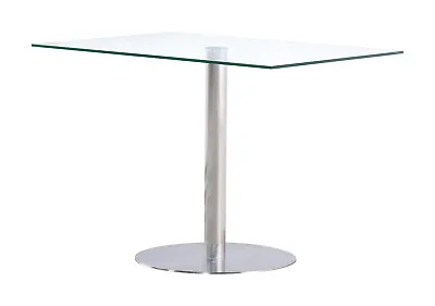 Sephora 107cm Small Glass Dining Table 4 Seater Dining Table For Kitchen • £229