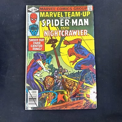 Marvel Team-up #89 (1980) Spider-man & Nightcrawler 1st. App. Cutthroat • $4.99