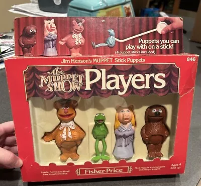 Fisher Price Muppet Show Players Stick Puppets • $50
