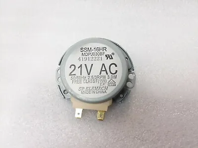 SAMSUNG Microwave SSM-16HR Turntable Synchronous MOTOR AC21V 2.5/3 RPM MDPJ030BF • $9.99