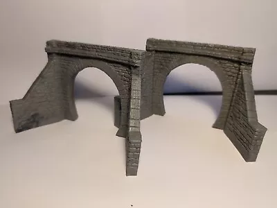 Pair Of Single Track Tunnel Plastic Entrances For Hornby OO Gauge • £8