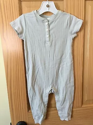 NWT Gymboree Baby Boy Romper Gray Size 0M0-3M3-6M6-12M12-18M18-24M • $16.87