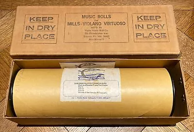 Mills Violano Virtuoso Recut Paper Music Roll #2192 Hand Classical Roll (K) • $124.99