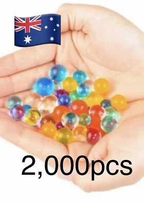 $4.39 • Buy 2000pcs Orbeez Mixed Colours Crystal Water Plant Beads Bio Hydro Gel Ball
