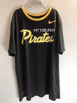 Pittsburgh Pirates MLB Shirt Nike Dri Fit Adult Size Small • $16.99