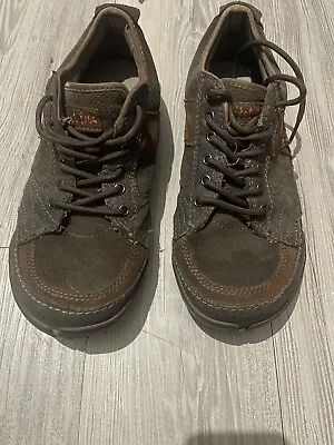 Size 9 Mens Fat Face Lace Up Shoes Brown • £14