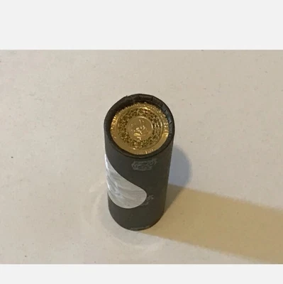 $108 • Buy 2020 Australian $2 Two Dollar Olympic Yellow Cotton & Co Coin Roll 25 UNC Coins