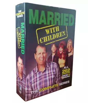 Married With Children: The Complete Series 11 Seasons (DVD 2018 21-Disc Set) • $32