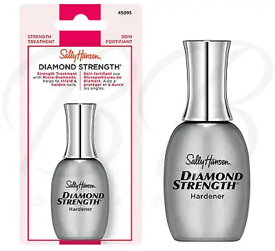 SALLY HANSEN Diamond Strength Instant Nail Hardener Titanium Formula 13.3ml NEW • £7.49