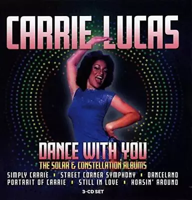 Carrie Lucas - Dance With Me - The Solar & Constellations Albums (NEW 3CD) • £21.99