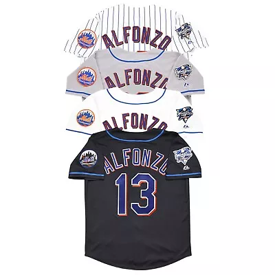 Edgar Alfonzo New York Mets 2000 World Series (Home/Road/Alt) Men's Jersey • $139.99