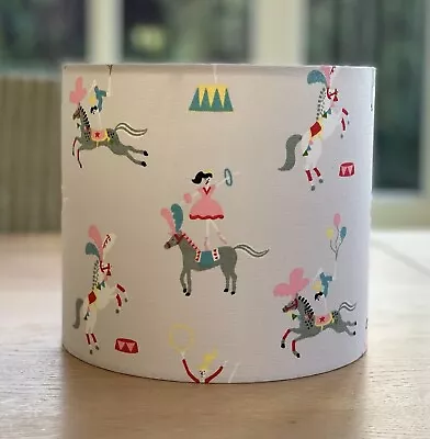 Ponies Fairground Lampshade Sophie Allport Fabric Horses - CLEARANCE SALE • £20