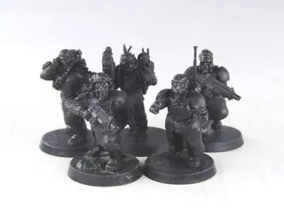 (2376) Converted Steel Legion Command Squad Imperial Guard Militarum 40k 30k • $1.23