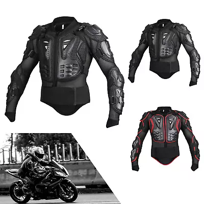 Motorcycle Protective Jacket Full Body Armors Dirt Bike Gear ATV Safety US • $8.99