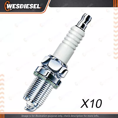 10 Pcs Denso Spark Plugs Reference NGK BKR6EQUA BKR6EQUB BKR6EQUP BKR6EQUPA • $50.17