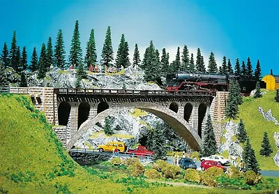 HO Scale Buildings - 120533 - Stone Arch Bridge  - Kit • $62.73