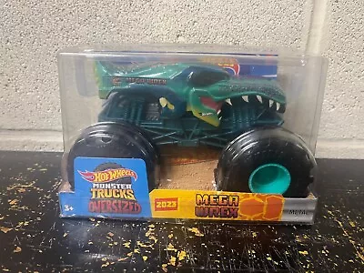 Hot Wheels Monster Trucks MEGA WREX 1:24  Die-Cast NEW DAMAGED OPEN PACKAGING • $9.99