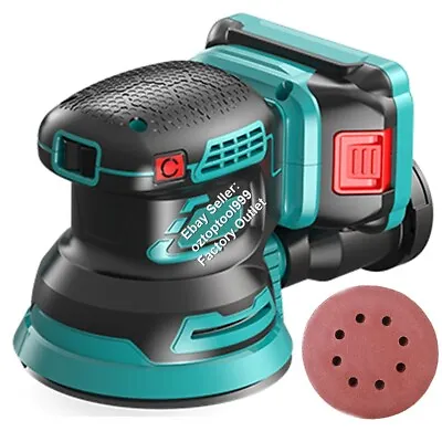 13000r/min Brushless Cordless 125mm Random Orbital Sander For Makita 18V Battery • $79.99