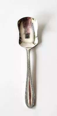 Vintage George Butler Bead Silverplate Sugar Spoon/Scoop EPNS England • $10