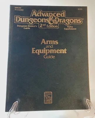 Advanced Dungeons And Dragons 2nd Ed. Rulebook  • $20