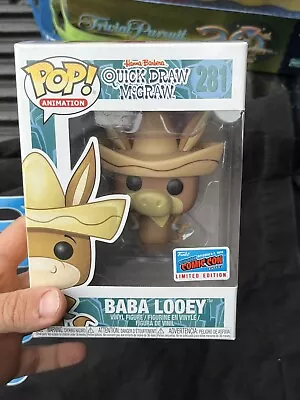 Funko Pop! Animation (281) Baba Looey NYCC 2018 Exclusive Hanna Barbera McGraw • $40