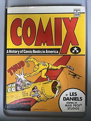 Comix: A History Of Comic Books In America By Les Daniels 1971 HC/DJ • $33.74