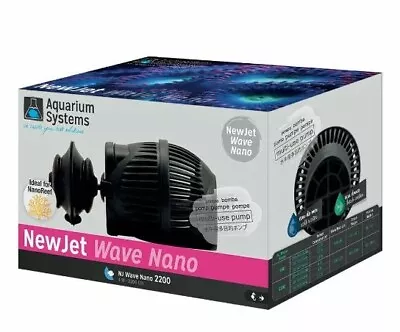 Aquarium Systems - NewJet Wave Nano - Aquarium Circulation Pump 2200L/h #1A315 • £29.95