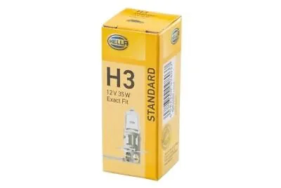 Hella H3 Bulb Halogen Headlight Front Fog Light 12V 35W Standard Range OEM • £6.90