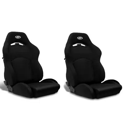 SAAS GT Seats (2) Dual Recline Black/Black ADR Compliant • $720