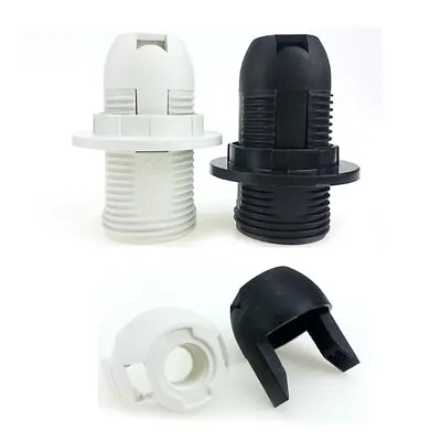 E14 Light Bulb Lamp Holder Pendant Screw Base Socket Lampshade Light Accessories • £1.55