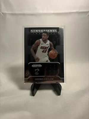 2021-22 Panini Prizm Basketball Udonis Haslem Sensational Swatches Patch #SW-UHM • $0.99