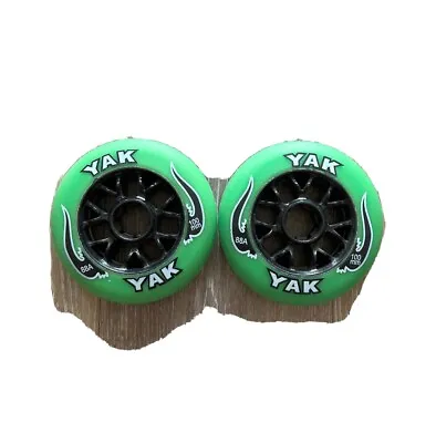 New Yak 100mm Pro Freestyle Trick Scooter Two Wheels Free Yak Stickers • $29.99