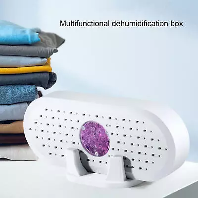 Portable Mini Dehumidifier Auto Shut Off Quiet 1L For Kitchen Bathroom Home • $10.95