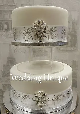 8  Acrylic Separator Cake Stand Wedding Cake Stand Perspex Cake Stand • £23.99