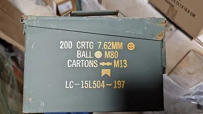 US Military  30 Cal Ammo Can • $19.49