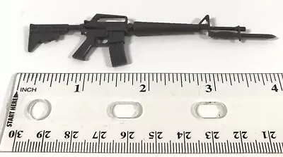 Mark2Toys M16 W/ Bayonet Rifle 1:12 Gun Weapon Accessory Classified Legends • $3.50