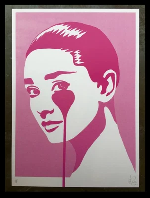 £160 • Buy Pure Evil Print -Audrey Hepburn