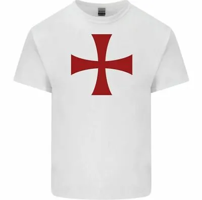 St Georges Day T-Shirt Mens England Flag Union Jack Rugby English Knight Templar • £10.99