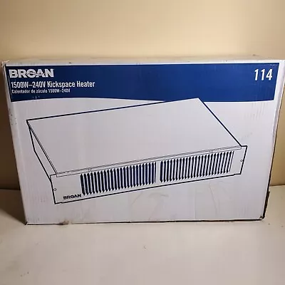 Broan 114 KickSpace Heater 1500W 240V  • $115