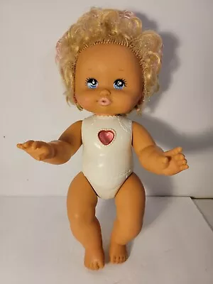 Vintage Baby Sparkles Mattel Doll 1989 PJ Twinkles Sister 14  Works! • $19