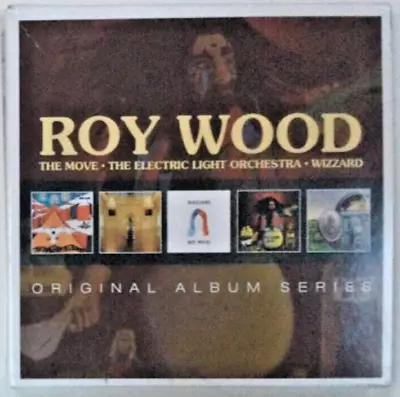 Roy Wood -Original Album Series 5-CD *NEW (The Move/ELO/Wizzard/Brew/Road) RARE • $25