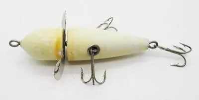 A27) Vintage Kingfisher Plug Bait Rotary Head Fishing Lure • $3.25