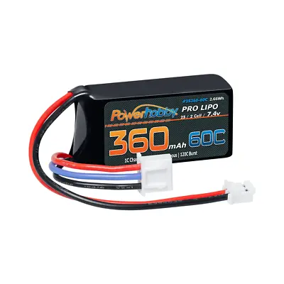 Powerhobby 2s 360mah 60C UPGRADE Lipo Battery Kyosho Mini-Z • $14.99
