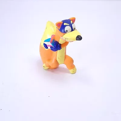 Dora The Explorer Swiper Fox With Cake Vintage 2002 Figure PVC Mattel Toy #8 • $4.99